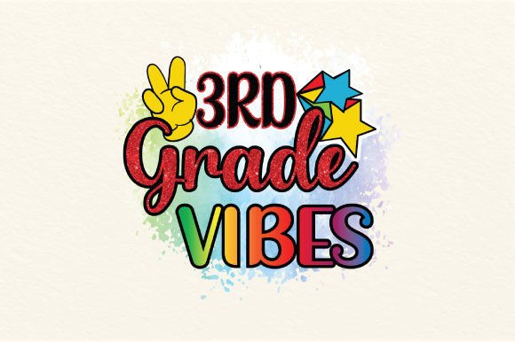3rd Grade Vibes - Back to School Png: A Fun and Practical Resource for Educators and Parents