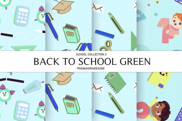 Back to School Digital Paper: A Creative Resource for Sublimation and Craft Projects