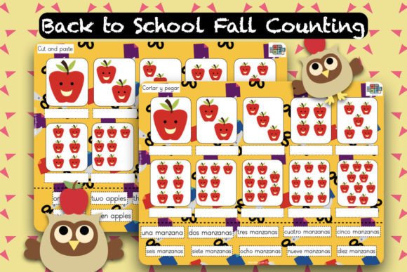 Back to School Fall Counting: Bilingual Math Tools for Young Learners