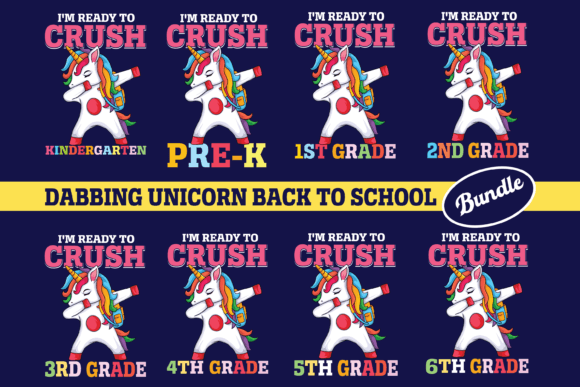 Dabbing Unicorn Back to School Bundle: A Creative Solution for Educators and Parents