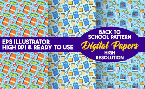 Hand Drawn Back to School Pattern: A Creative Resource for Modern Designers