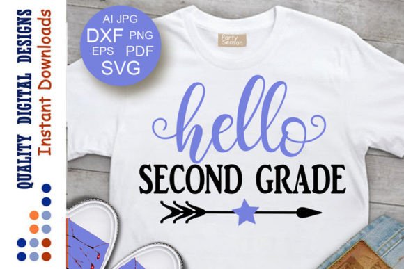 Hello Second Grade Back to School Art: A Versatile Digital Resource for Creatives and Entrepreneurs