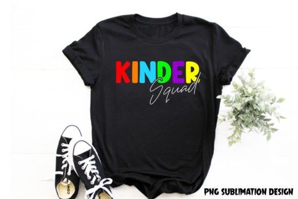 Kinder Squad Back to School T-shirt PNG: A Must-Have for Creative Printers and Educators
