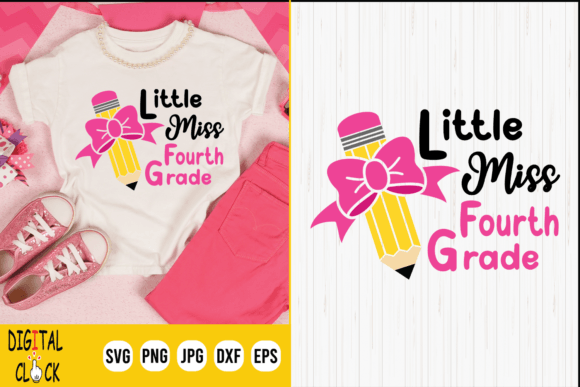 Little Miss Fourth Grade Back to School: A Creative and Practical Design for All